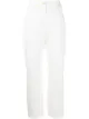 Image 1 of Alberta Ferretti straight-leg cotton trousers