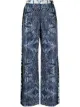 Image 1 of Alberta Ferretti wide-leg silk trousers