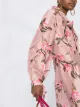 Alberta Ferretti Vestido com estampa floral de seda