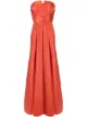 Image 1 of Alberta Ferretti sleeveless silk-blend maxi dress