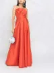 Image 2 of Alberta Ferretti sleeveless silk-blend maxi dress