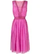 Image 1 of Alberta Ferretti sleeveless silk midi dress