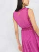 Alberta Ferretti sleeveless silk midi dress