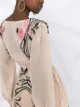 Alberta Ferretti embroidered long-sleeved maxi dress
