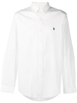 【極美品】Ralph Laurenラルフローレン ENGLANDラガーシャツL白 古着 ラルフローレン Ralph Lauren POLO by Ralph Lauren 長袖 ラガー