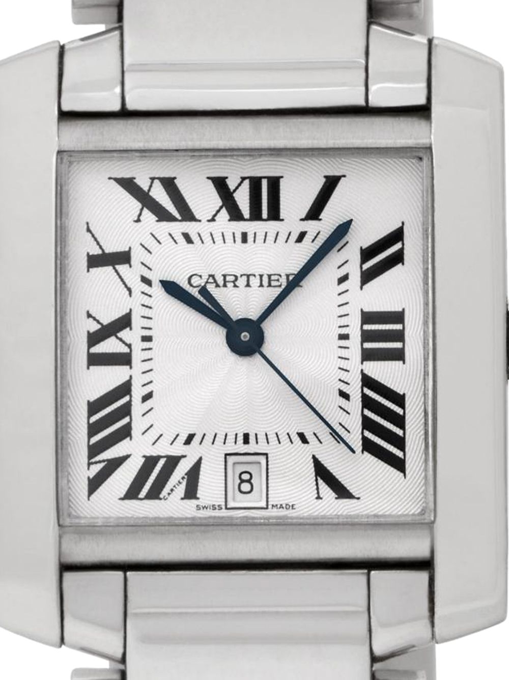 фото Cartier наручные часы tank francaise pre-owned 28 мм 2002-го года