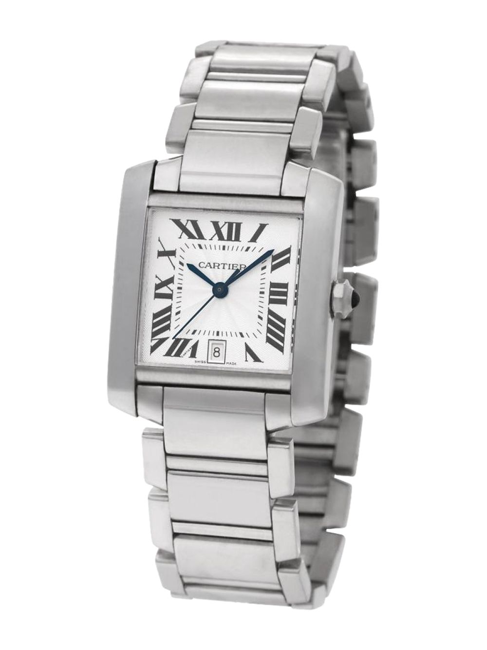 фото Cartier наручные часы tank francaise pre-owned 28 мм 2002-го года