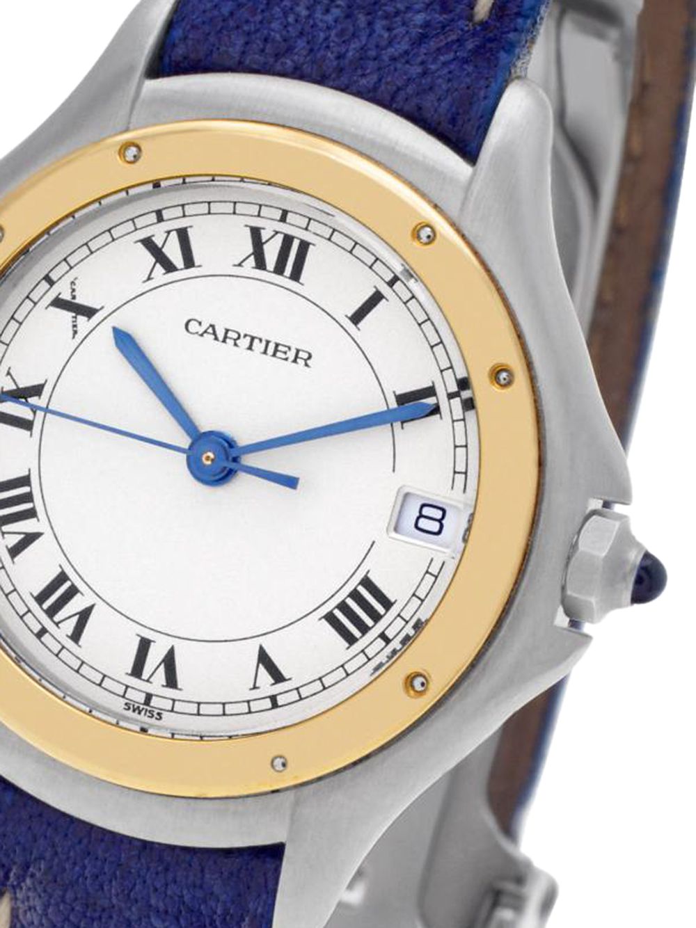 фото Cartier наручные часы cougar pre-owned 26 мм 2005-го года