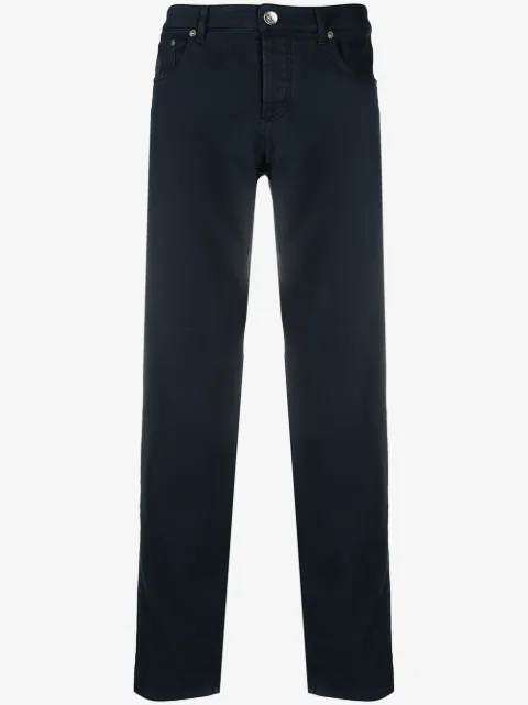 Brunello Cucinelli 브루넬로 쿠치넬리 미드라이즈 스트레이트 핏 진
