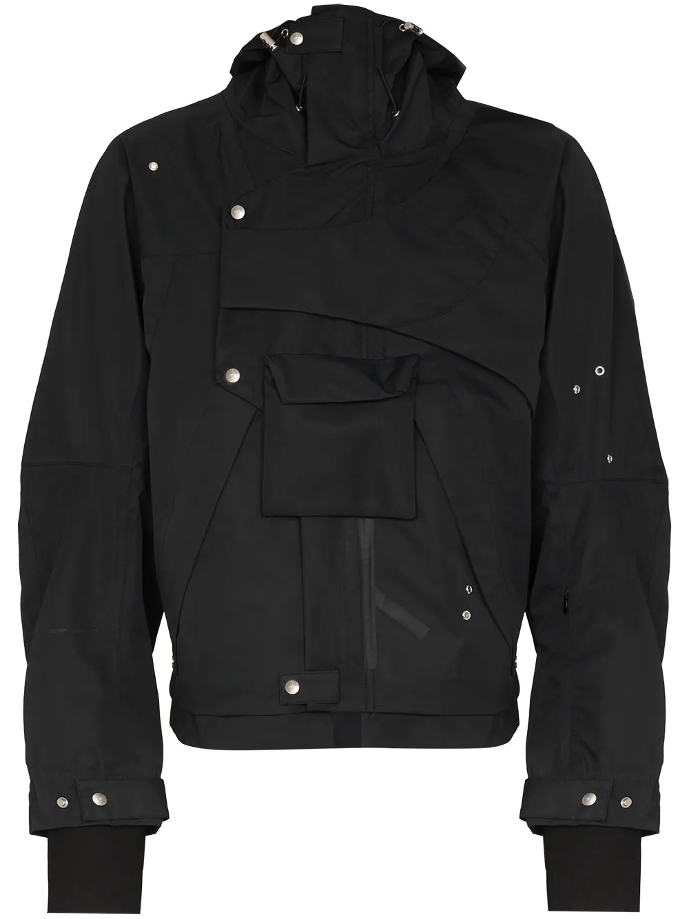 HELIOT EMIL многослойная куртка с капюшоном