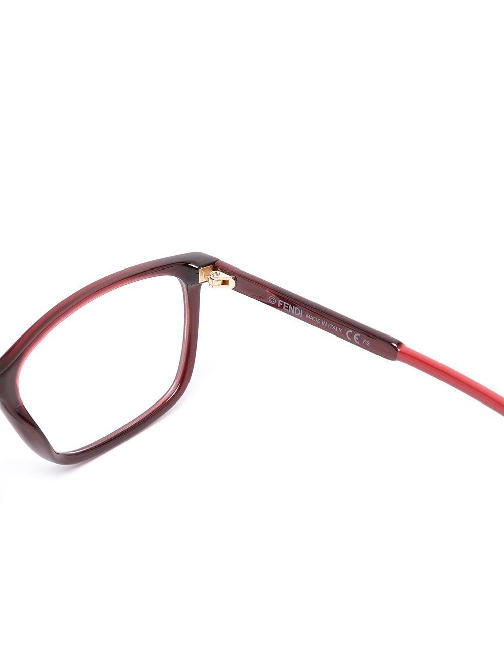 фото Fendi eyewear очки ff0448 в квадратной оправе