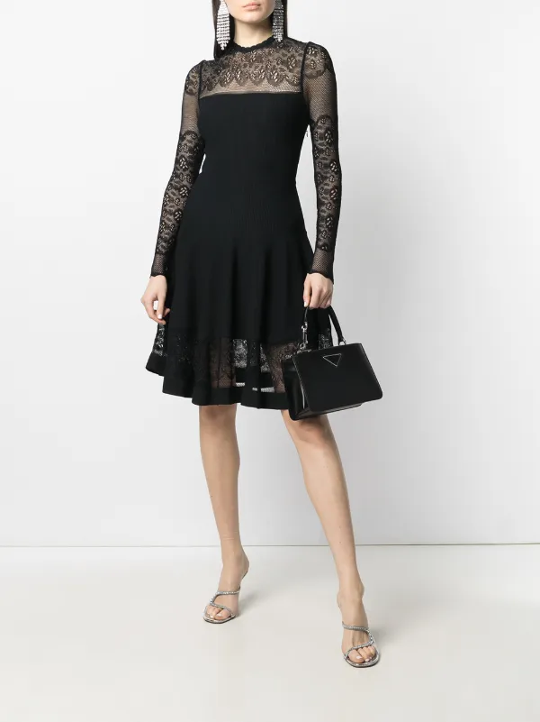 Shop Alexander McQueen Ottoman-knit 