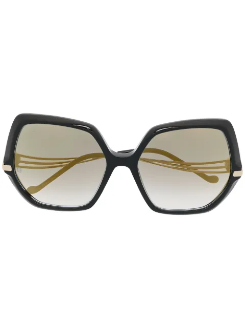Elie Saab lentes de sol con armazón oversize