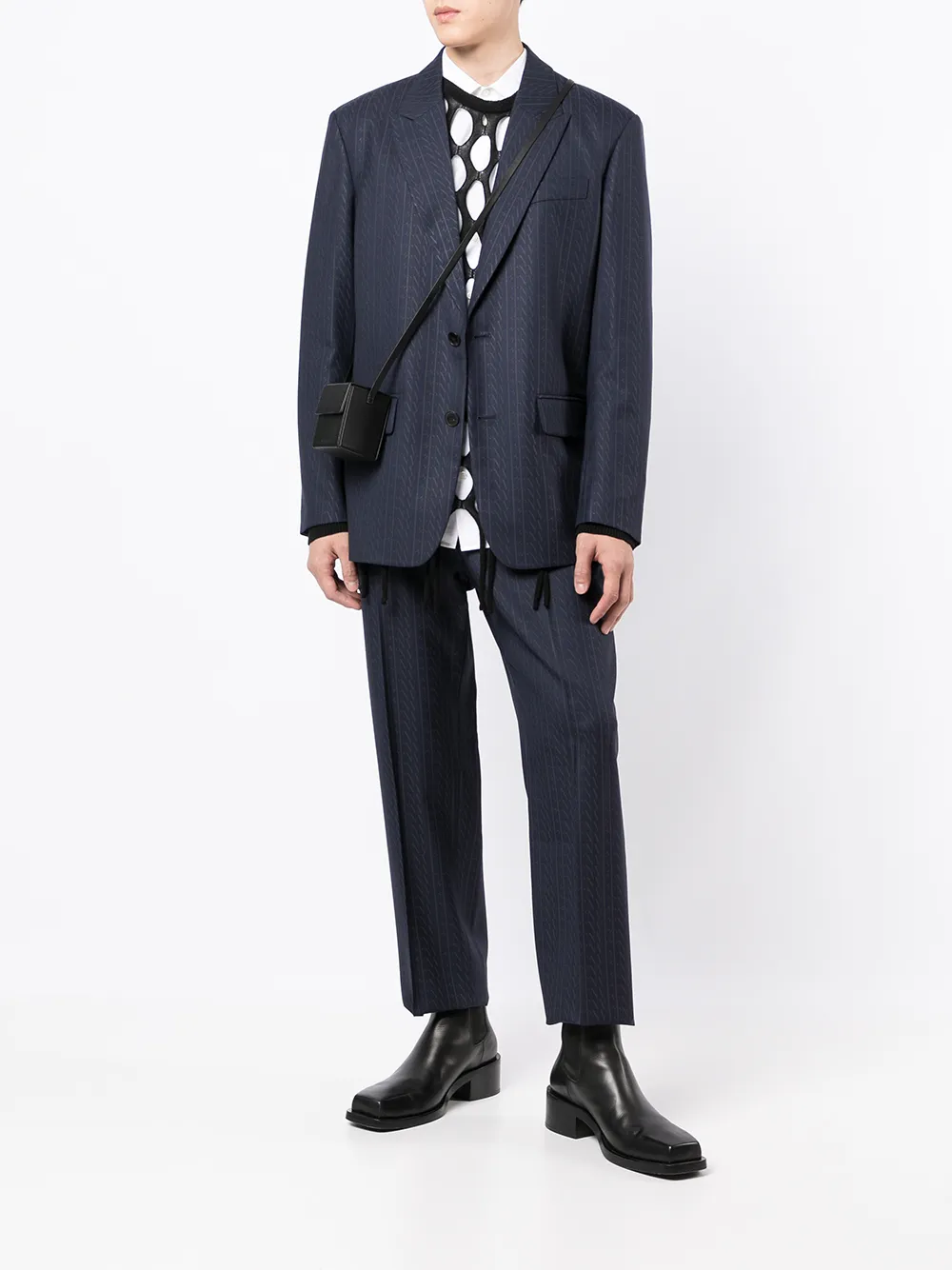 Valentino Garavani Giacca da abito VLTN monopetto | Blazer | Image 2
