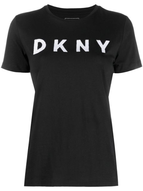 DKNY logo-print short-sleeved T-shirt