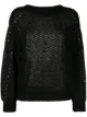 Image 1 of LIU JO embellished long-sleeved jumper
