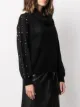 LIU JO embellished long-sleeved jumper