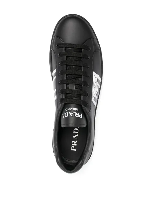 prada logo stripe sneaker