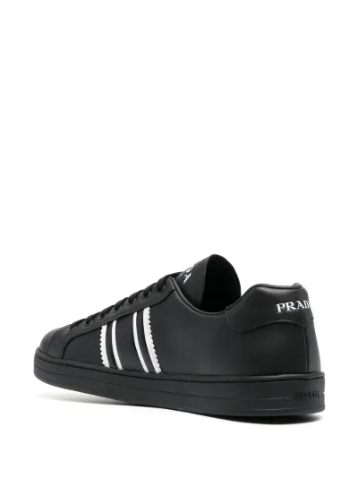 prada logo stripe sneaker