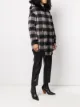 Mr & Mrs Italy tartan check print parka