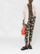 Image 2 of P.A.R.O.S.H. floral-print cropped cotton trousers