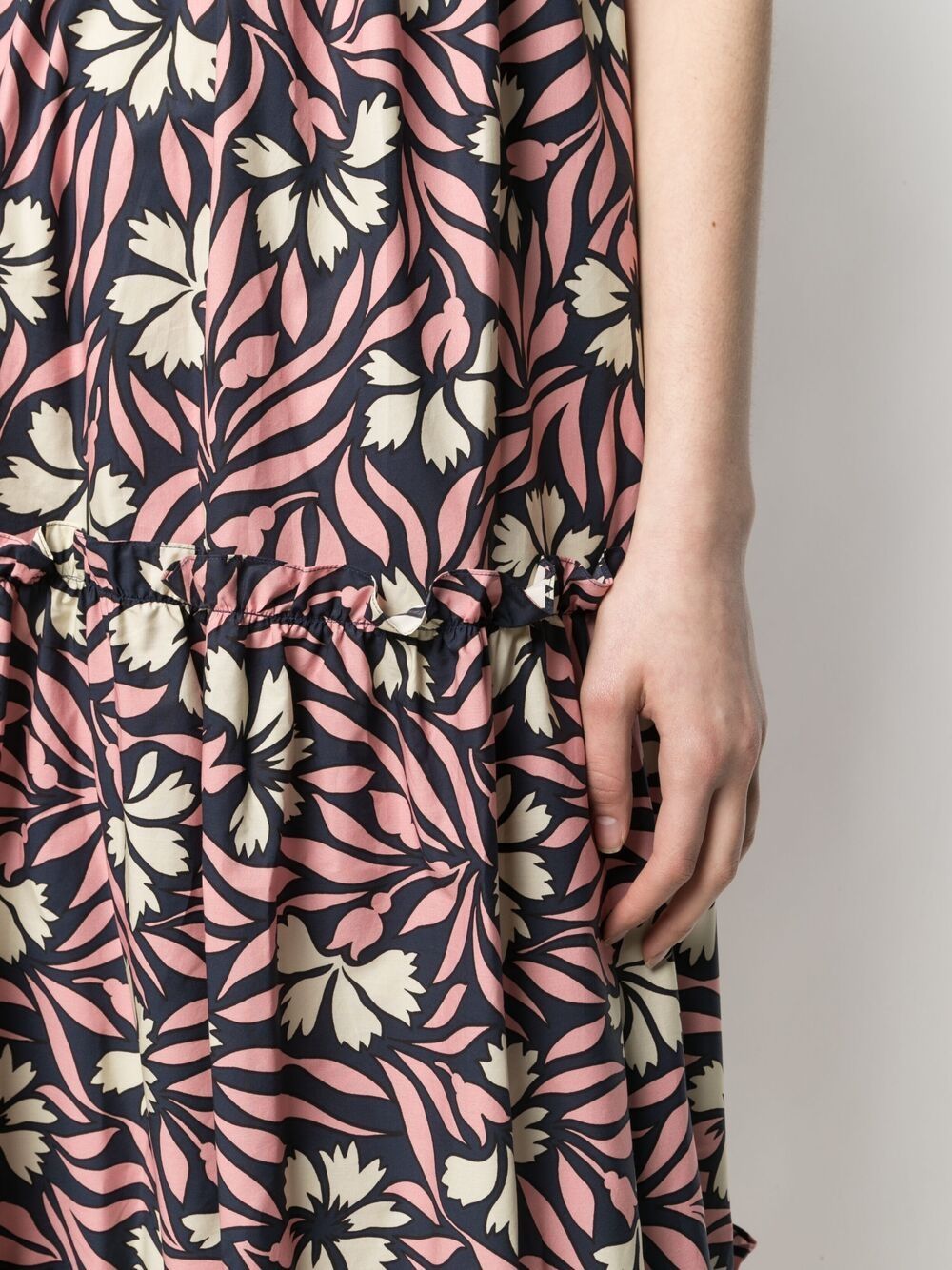 P.A.R.O.S.H. floral-print Sleeveless Maxi Dress - Farfetch