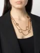 الصورة 2 من Alberta Ferretti قلادة بسلسلة مزدوجة وحلقات