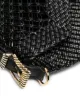 Alberta Ferretti woven envelope tote