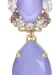 Anton Heunis boucles d'oreilles pendantes Michelle à ornements en cristal