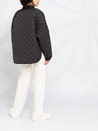 oversized quilted jacket展示图