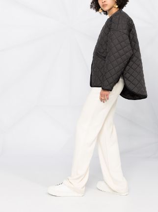 oversized quilted jacket展示图