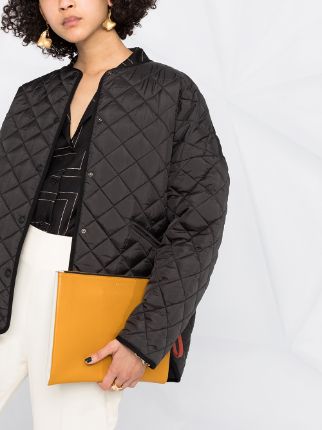 oversized quilted jacket展示图