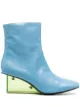 Image 1 of Nicole Saldaña Ana leather ankle boots