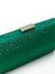 SERPUI Ellen clutch bag with crystals