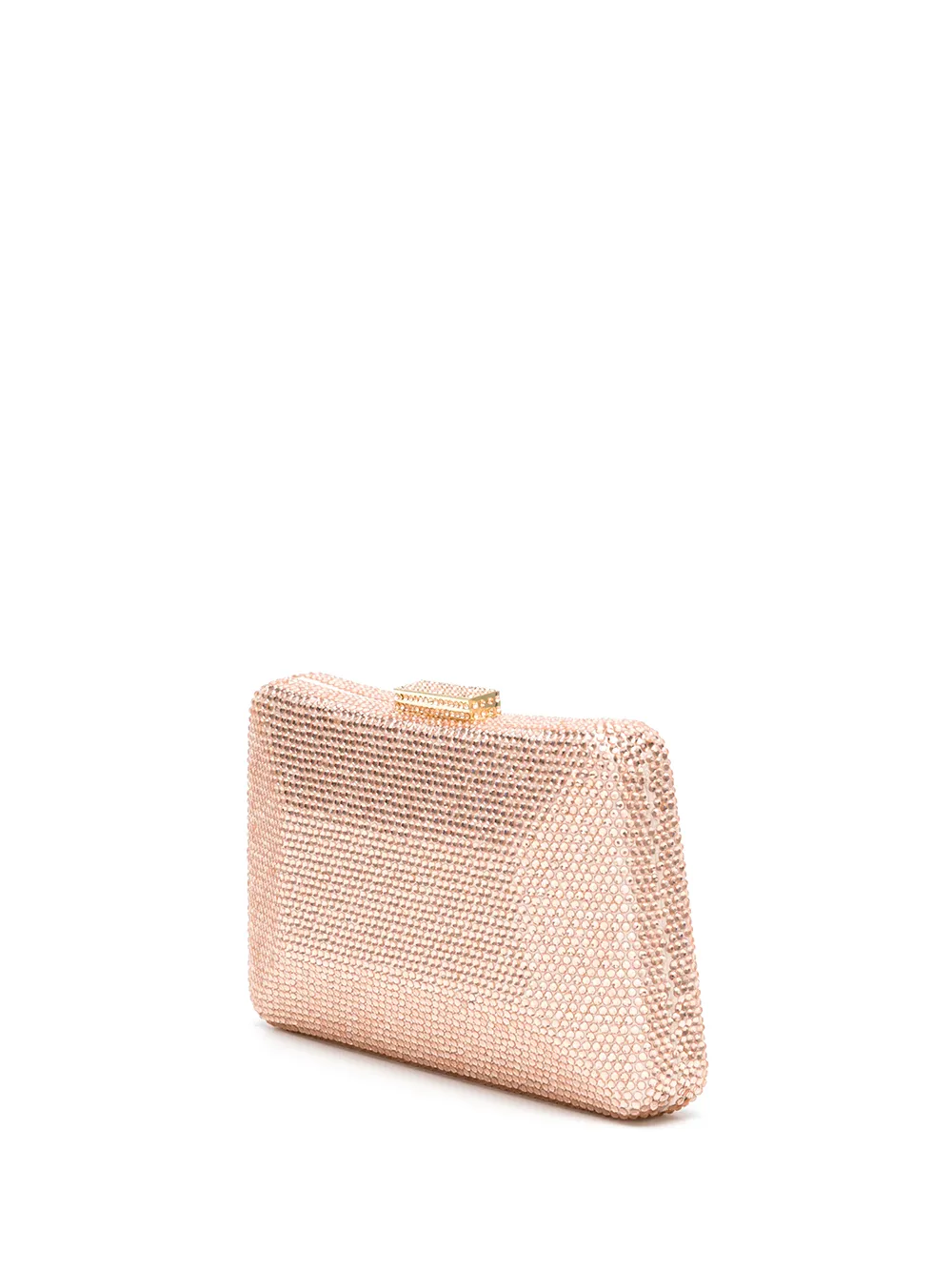 Serpui Mirela Clutch Bag With Crystals In Pink