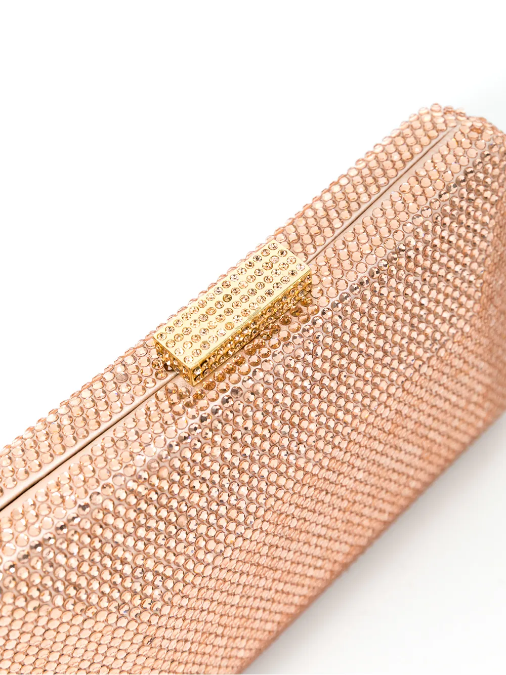 Serpui Mirela Clutch Bag With Crystals In Pink