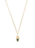 Capsule Eleven Capsule Crystal pendant necklace - Gold