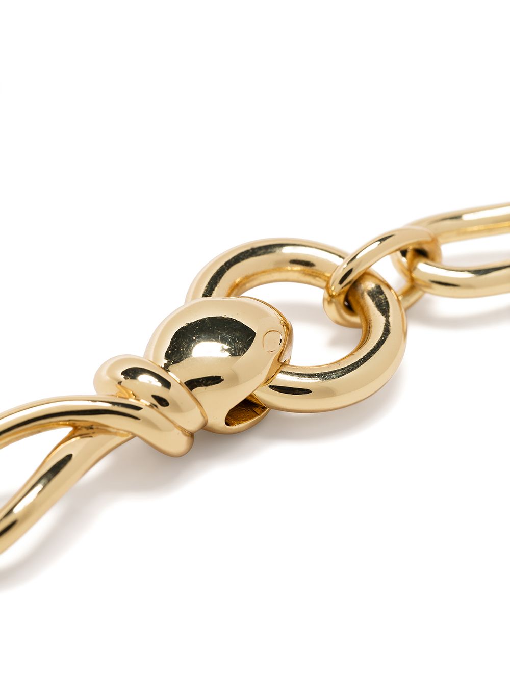 Shop Capsule Eleven Serpent Pendant Necklace In Gold