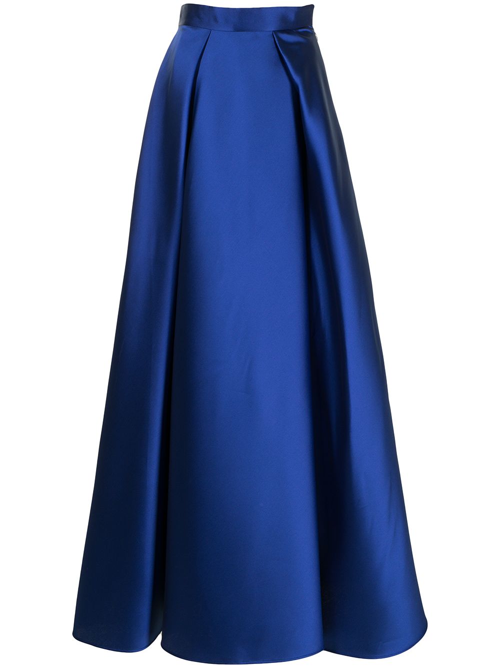фото Alberta ferretti плиссированная юбка макси с завышенной талией