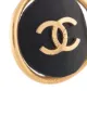 Chanel Pre-Owned 1993 cut-out CC button clip-on earrings