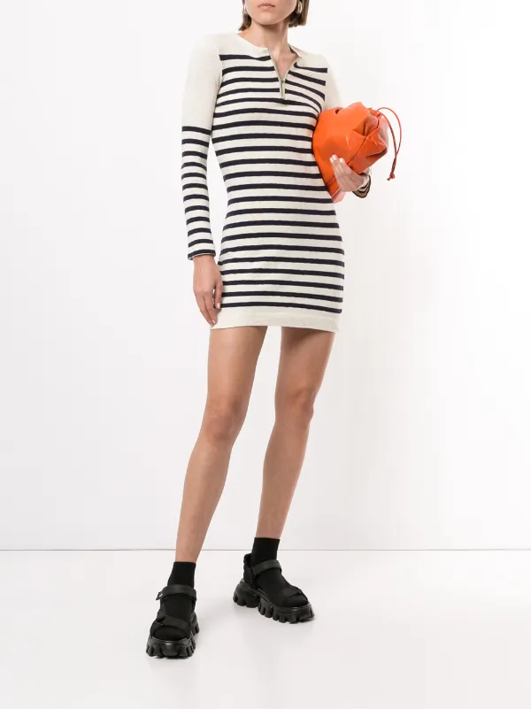 stripe jumper dress