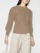 Image 2 of Reformation Moneta chunky-knit jumper