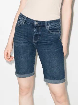 Jax knee-length denim shorts展示图