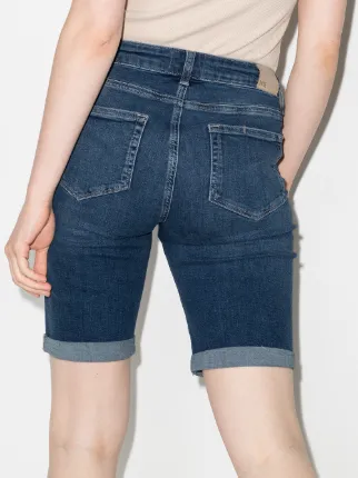 Jax knee-length denim shorts展示图