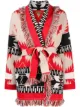 Image 1 of Alanui intarsia-pattern Icon cardi-coat