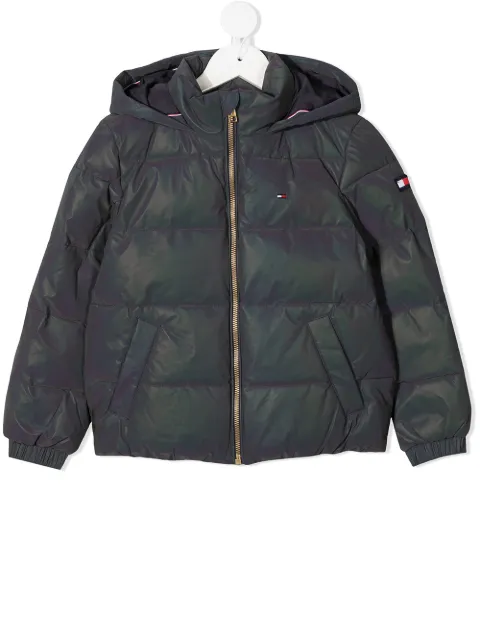 Tommy hilfiger junior shop padded flag jacket