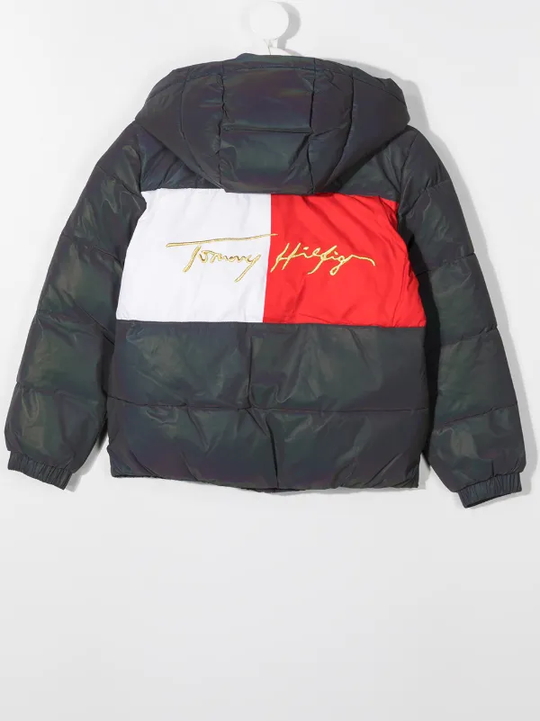 Tommy hilfiger junior 2025 padded flag jacket