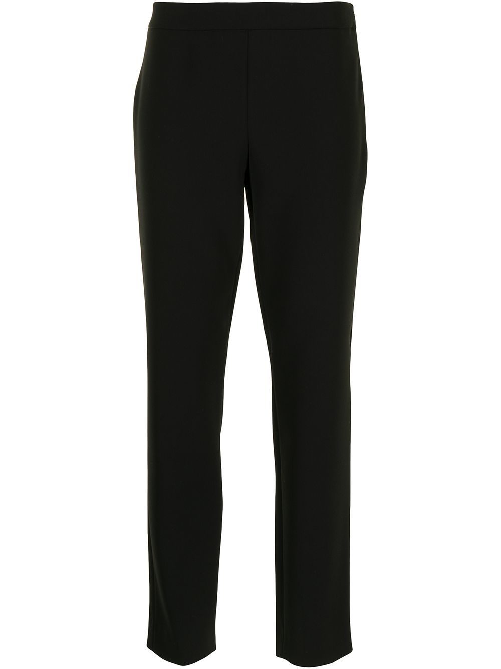 Moschino high-waisted slim-fit trousers – Black
