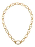 Capsule Eleven Eye Opener pearl pendant necklace - Gold