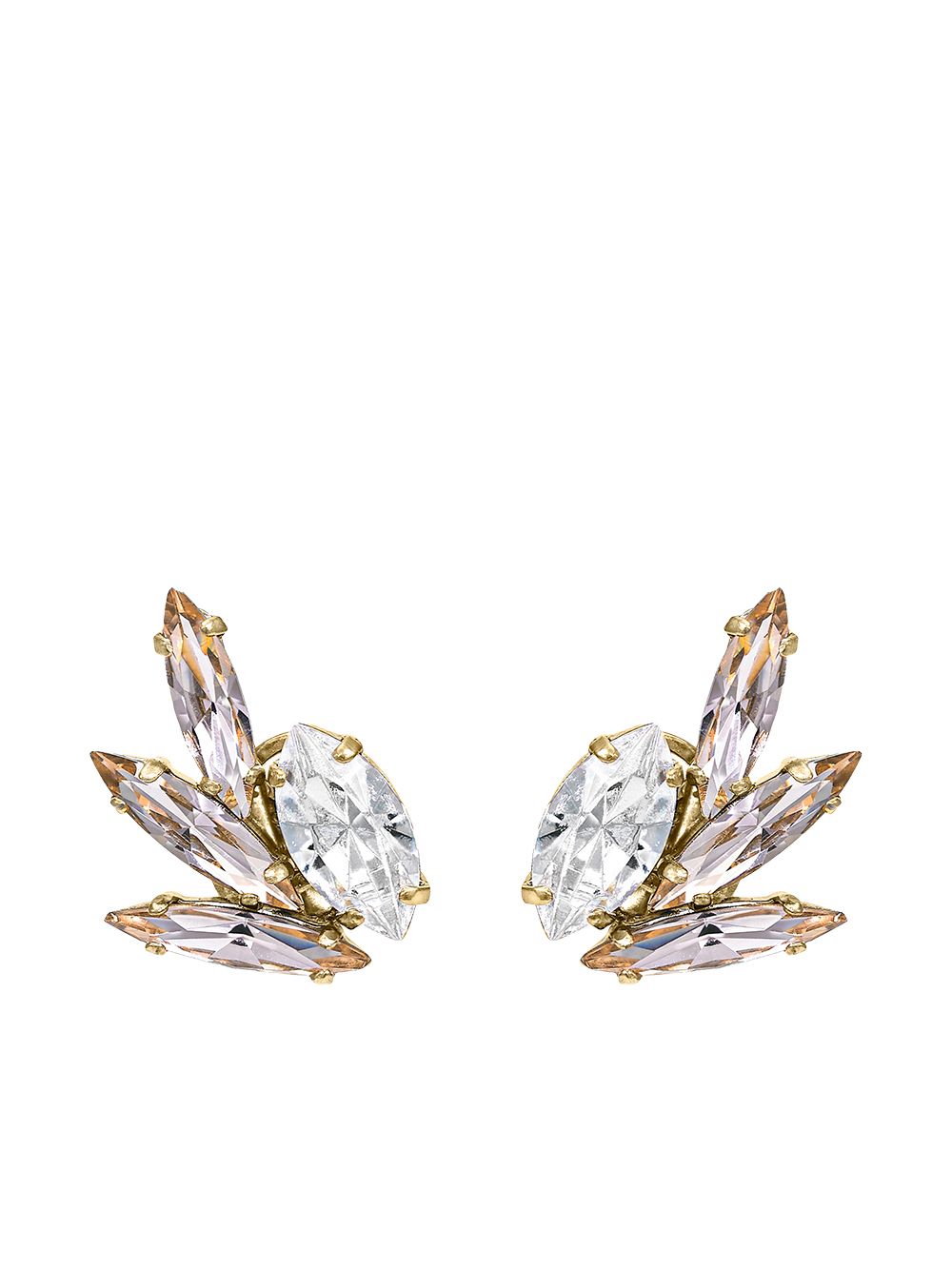 фото Anton heunis jady wing-shaped earrings